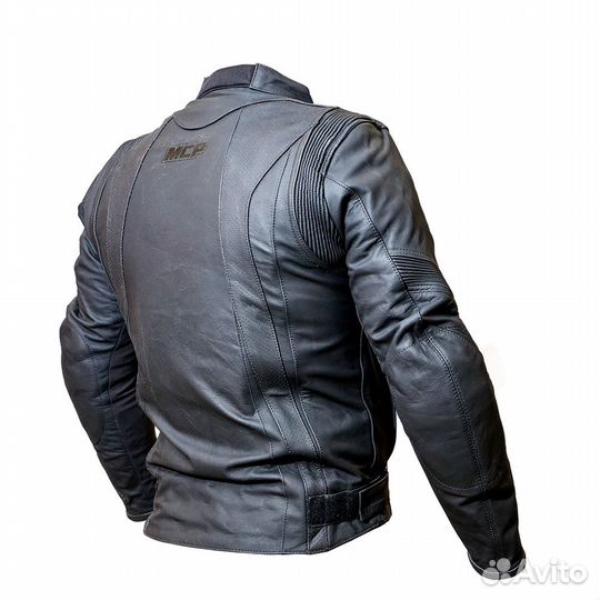 Мотокуртка мужская кожаная спортивная MCP Aragon A