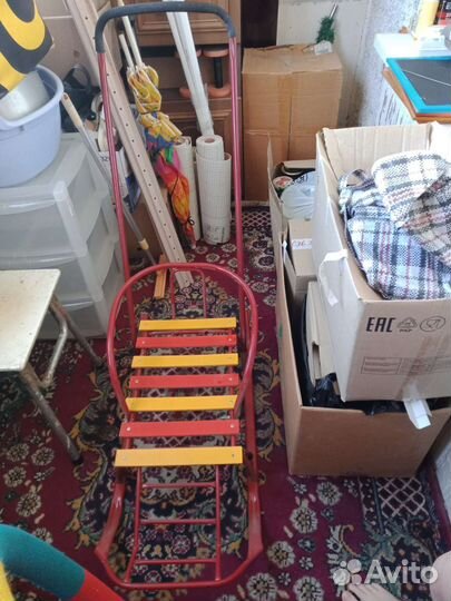 Детские зимние санки