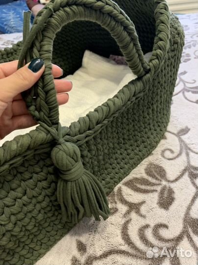 Вязаная люлька