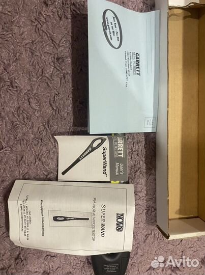 Garrett superwand металлодетектор