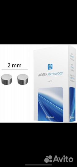 Магнитный микронаушник с беспроводной гарнитурой