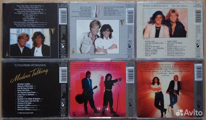 Modern Talking - 6xCD Collectors Edition (новые)