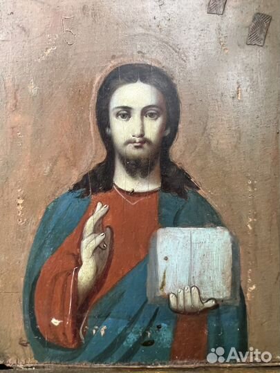 Икона Вседержитель 19 век