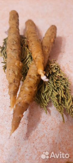 Свечи с травой артыш