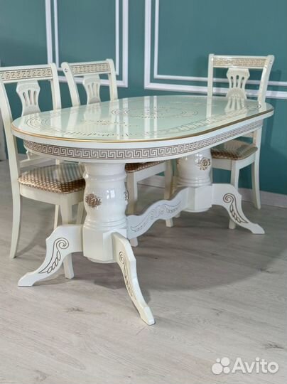 Стол и стулья от производителя. В наличии
