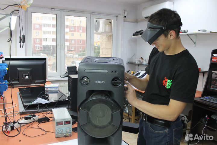 Ремонт аудио колонок, ремонт аудиосистем