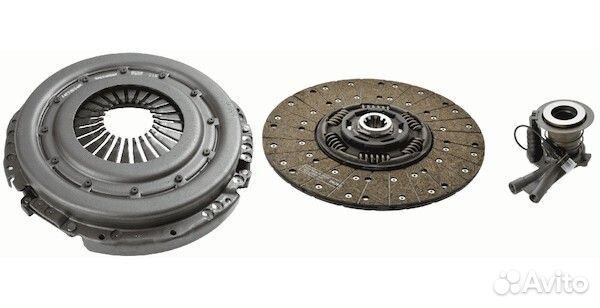 Комплект сцепления Ман Тгл с выжимным 362 мм. двиг