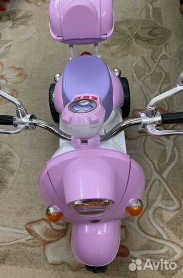 Детский мотоцикл на аккумуляторе новый