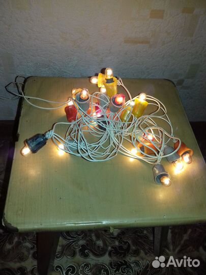 Елочная гирлянда СССР