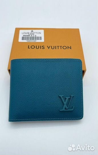 Новое портмоне Louis Vuittоn Multiple синее