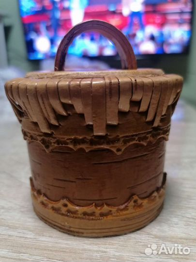 Шкатулка из бересты