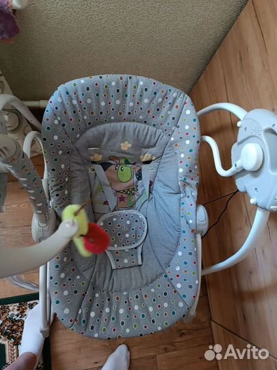 Детские электронные качели для новорожденных