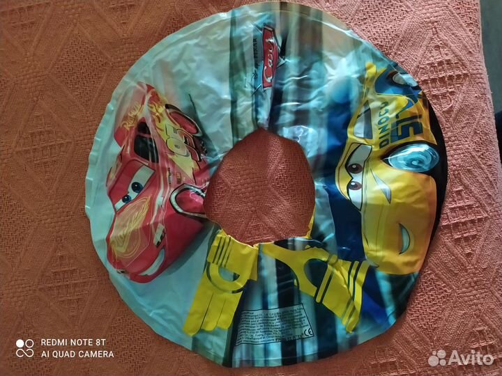 Шлепки 30-31 и 32-33 разм.Надувной круг,3-5 лет