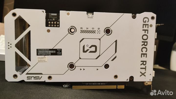 Asus GeForce rtx 4060 dual oc White