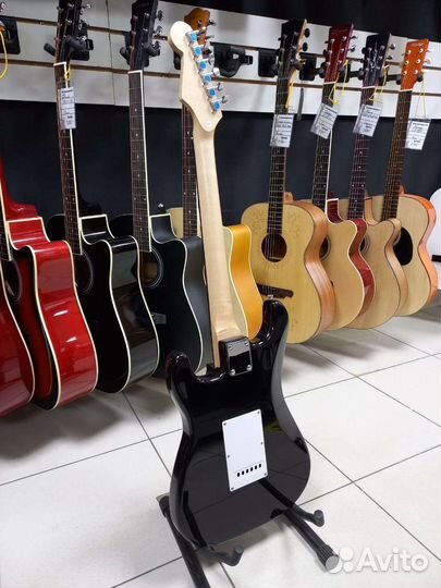 Электрогитара Санберст Новая