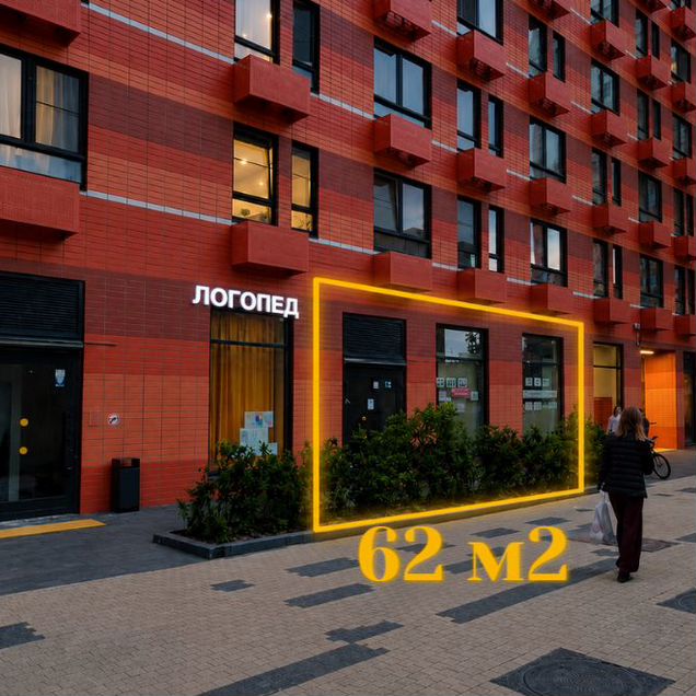 Аренда помещения 62 м² с ремонтом у м.Коломенская