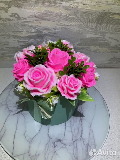 Букет из мыла