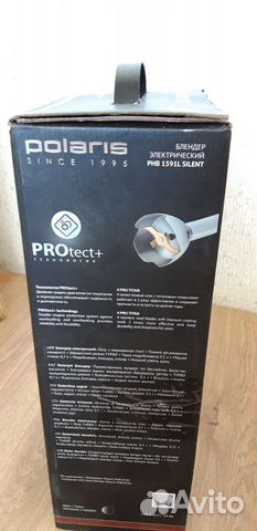 Блендер Polaris PHB 1591L Silent погружной Silver