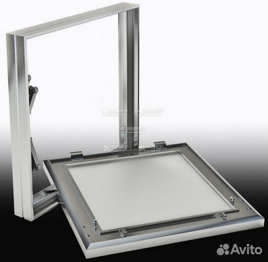 Гиппократ-П 30-60 см (шхв) Люк под плитку нажимной