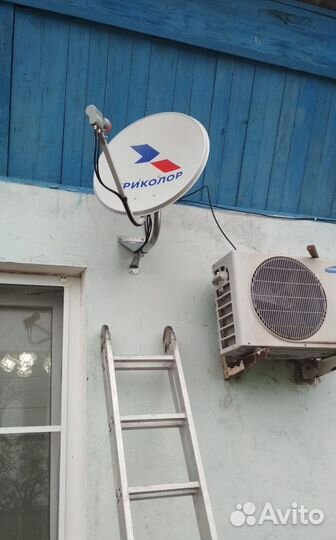 Установка Настройка Спутниковое тв Триколор МТС