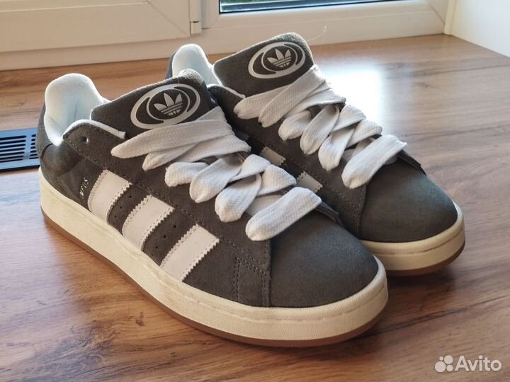 Adidas campus 00s серые (оригинальное качество)