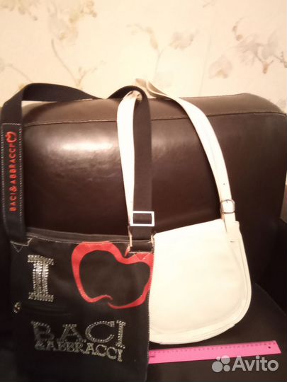 Сумка седло кожа белая Италия, черная 100%хлопок