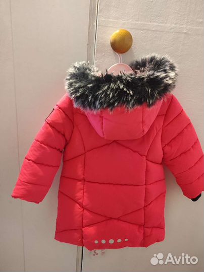 Пальто детское зимнее