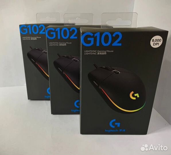 Игровая мышь logitech g102