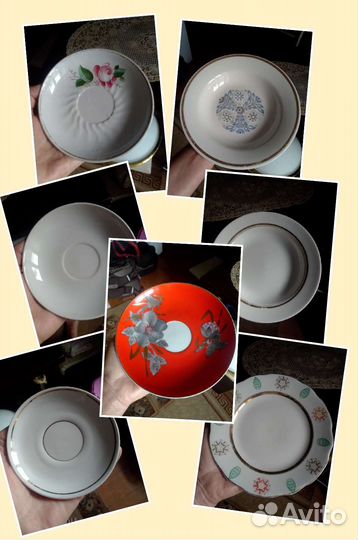 Тарелки,блюдца СССР