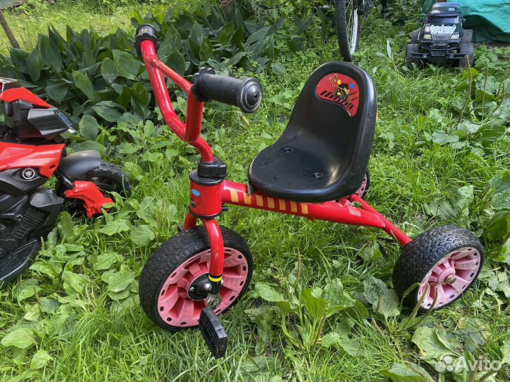 Детский электро мотоцикл и велосипед