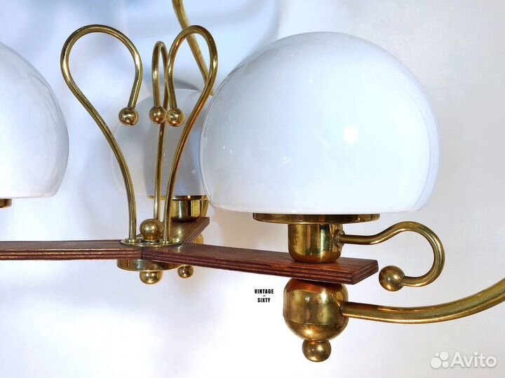 Люстра винтажная Польша 70-е гг