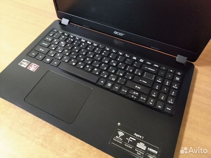 Ноутбук бу с гарантией / Acer / Ryzen / ssd / ddr4