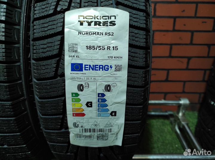 Nokian Tyres Nordman RS2 185/55 R15 86R