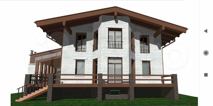 Коттедж 270 м² на участке 9,1 сот.