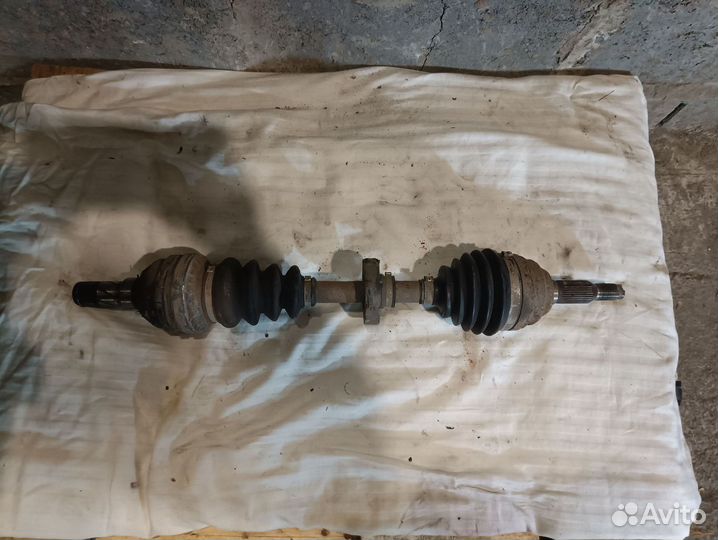 Привод передний левый Chevrolet Lanos