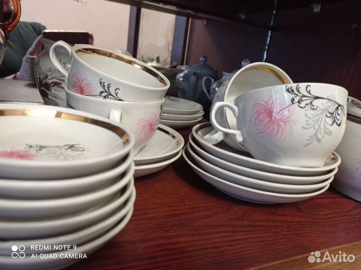 Столовый сервиз фарфор СССР