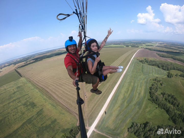 Полет на параплане. Сертификат. Подарок