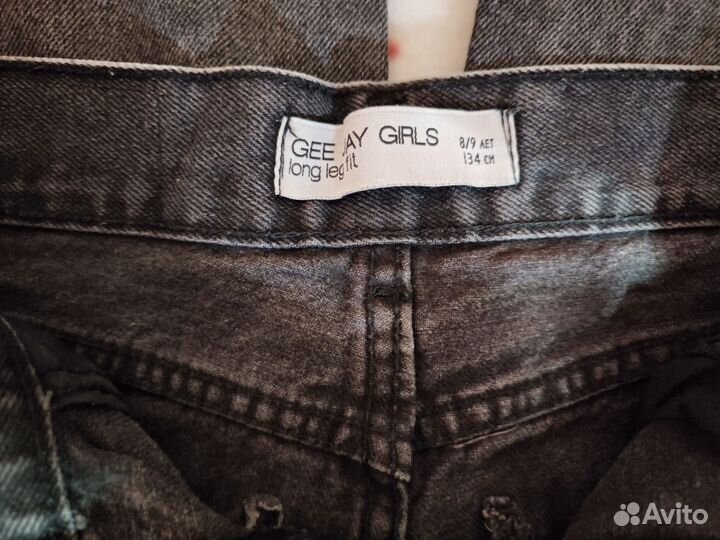 Джинсы для девочки gloria jeans 134