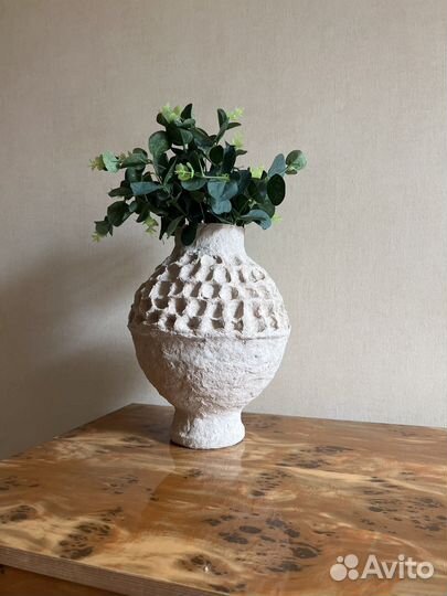 Ваза декоративная для сухоцветов