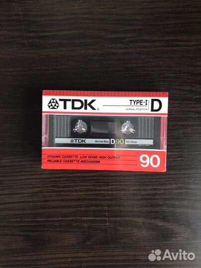 Аудиокассеты tdk type d90