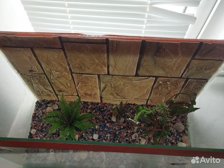 Аквариум для рыбок с фильтром