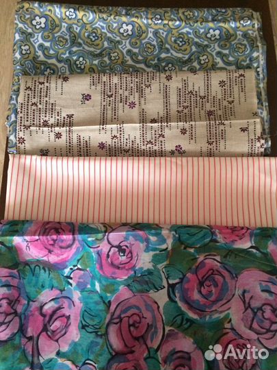 Отрезы разной ткани