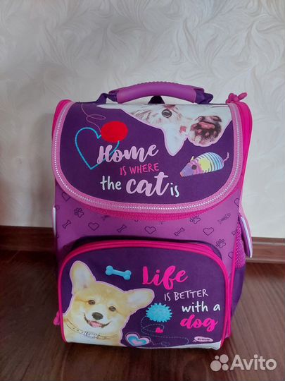 Рюкзак школьный для девочки новый