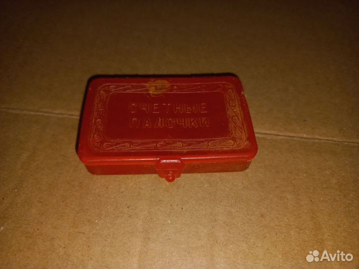 Коробочка из под счётных палочек