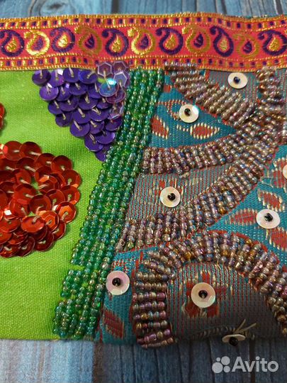 Клатч ручная работа