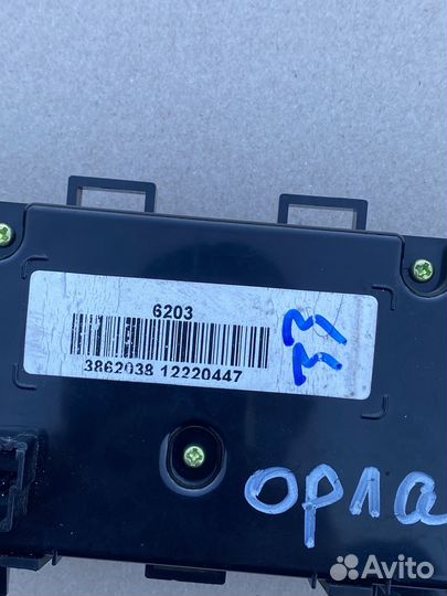 Блок управления климат контролем Chevrolet Orlando