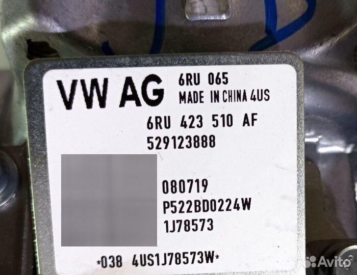 Колонка рулевая Volkswagen Polo Sedan 2011-2020