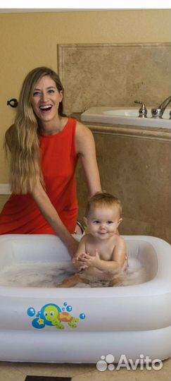 Бассейн с надувным дном, 86х86х25 см, 0+ BestWay