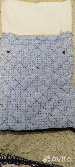 Конверт на выписку зимний для мальчика