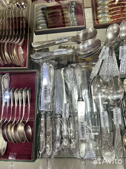 Столовые приборы мельхиор